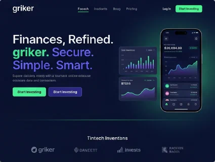 Griker.com concept 1